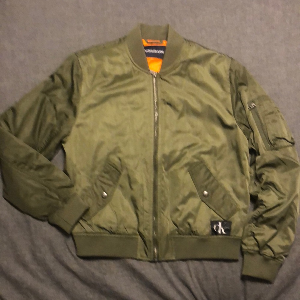 Calvin Klein bomber jacket (size m)